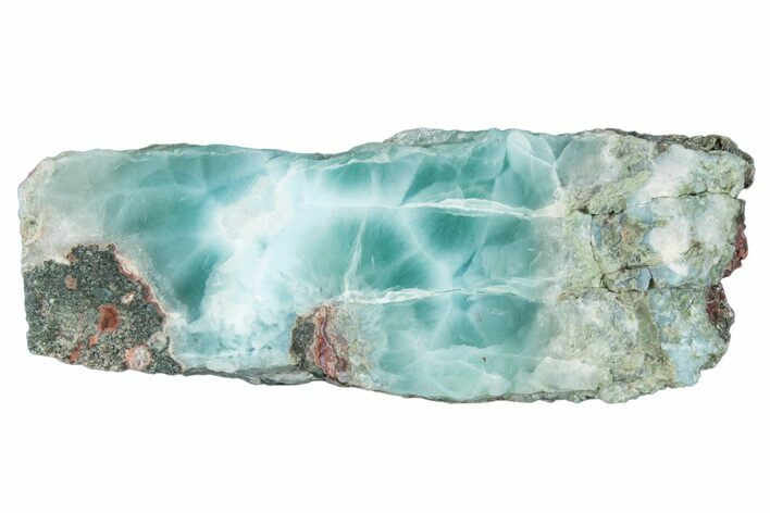 Polished Section of Larimar - Dominican Republic #282485